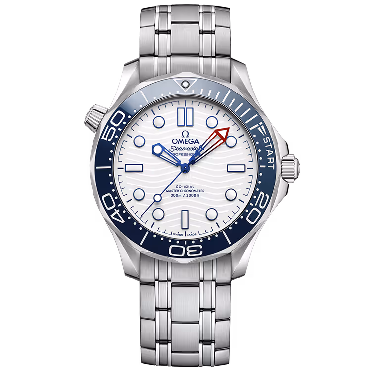 Omega Diver White Dial