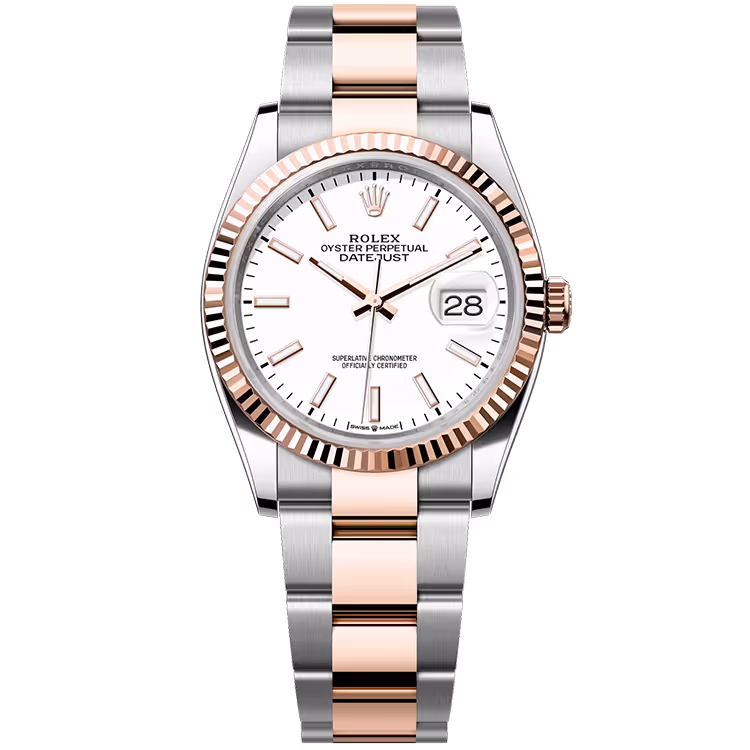 Rolex Datejust White Dial