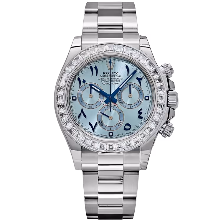 Rolex Daytona Ice Blue Arabic Dial