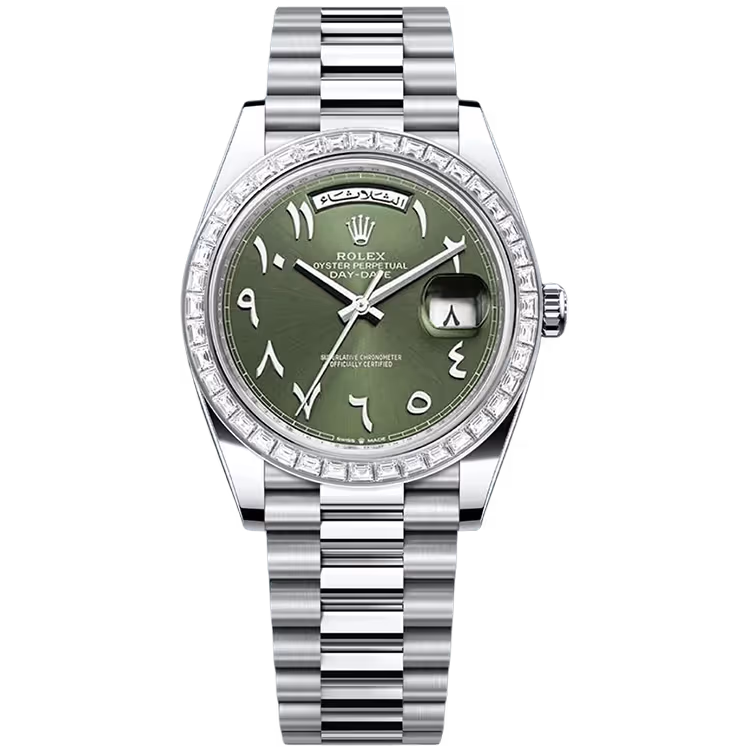 Rolex Day-Date Green Arabic Dial