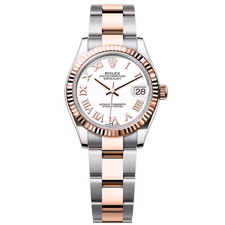 Rolex Datejust Silver Motif Dial