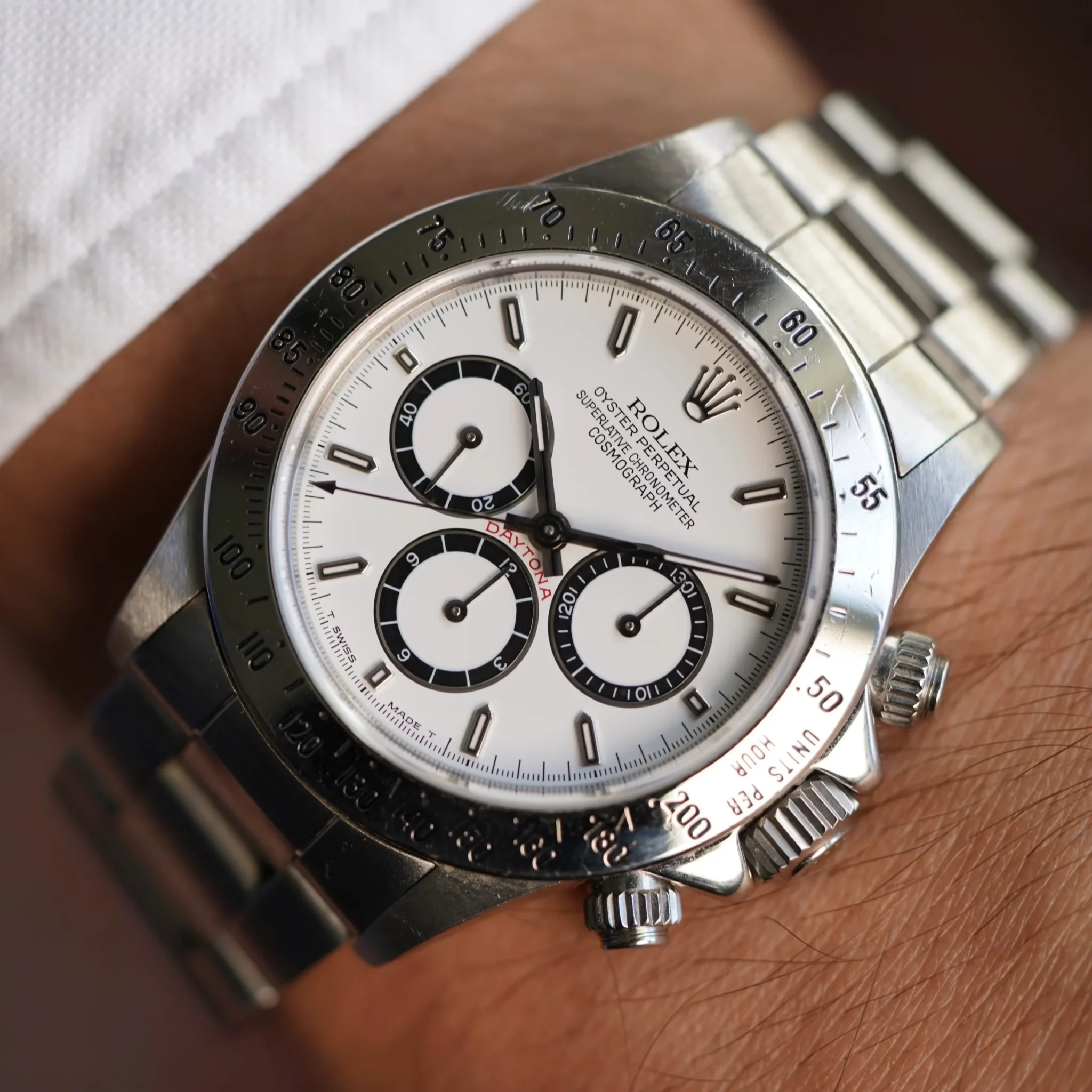 Rolex Zenith Daytona ref. 16520 four-line dial